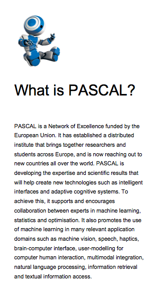 What is PASCAL?